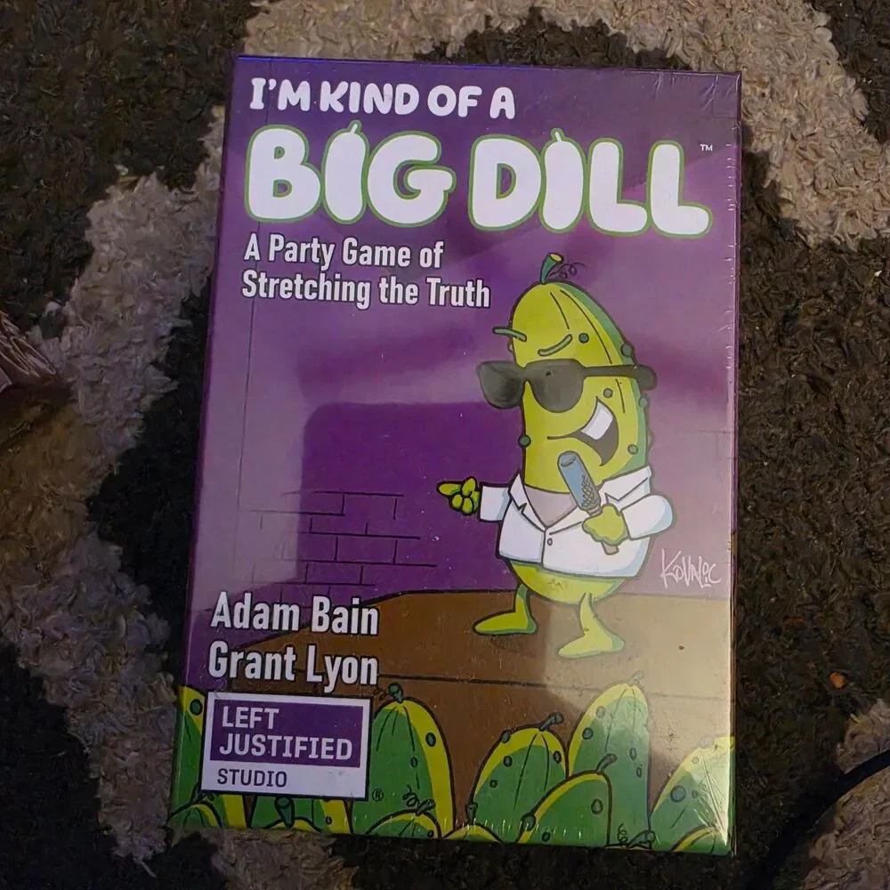 I'm Kind of a Big Dill (2024) Party Game Left Justified Studio NIB